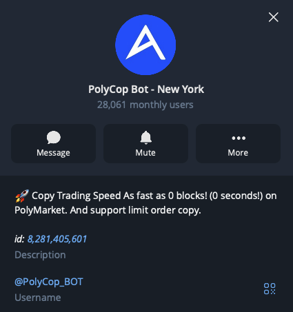 PolyCop Telegram Bot